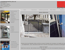Tablet Screenshot of leumet.ch